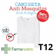 Camiseta antimosquitos stingbye camiseta manga corta  | talla t12 | color blanco